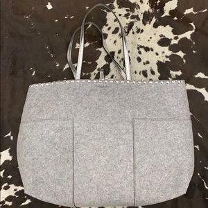 Tory Burch felt shoulder bag